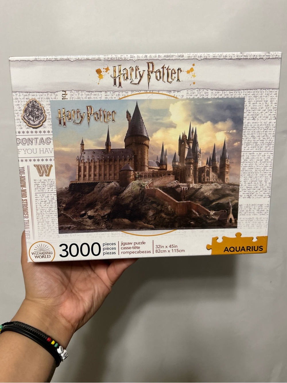 Harry Potter Hogwarts Castle 3000-Piece Puzzle - Multicolor